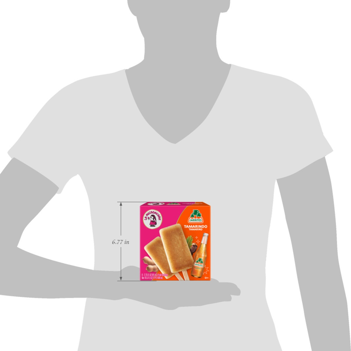 slide 2 of 10, La Michoacana Jrrtos Tmrnd Bar, 6 ct