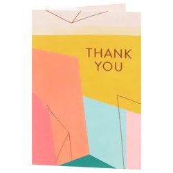 American Greetings Thank You Greeting Card 1 ea