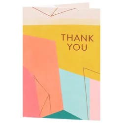 American Greetings Thank You Greeting Card 1 ea