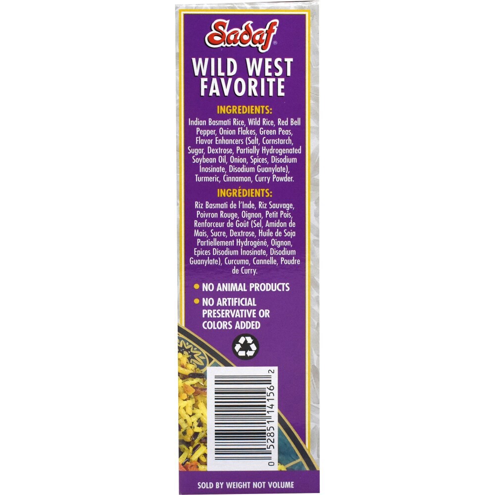 slide 3 of 4, Sadaf Basmati Rice Mix, 6 oz