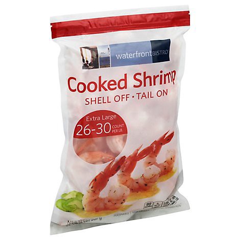 slide 1 of 1, Gordon Choice SHRIMP IQF P&D T-ON TGR 26-30 5-2#, 32 oz