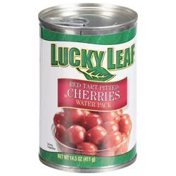 Lucky Leaf Red Tart Pitted Cherries in Water 14.5 oz