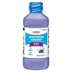 Meijer Electrolyte Solution, Grape, 1 ltr