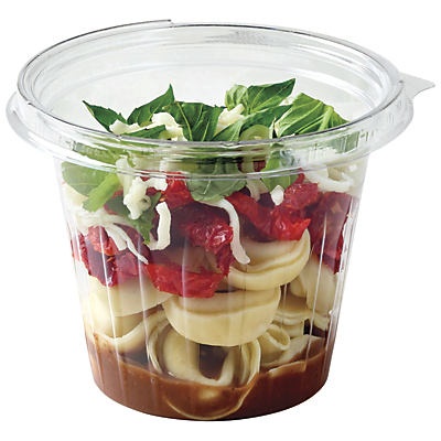 slide 1 of 1, H-E-B Meal Simple Tortellini Caprese with Balsamic Vinaigrette Salad Dressing, 5.35 oz