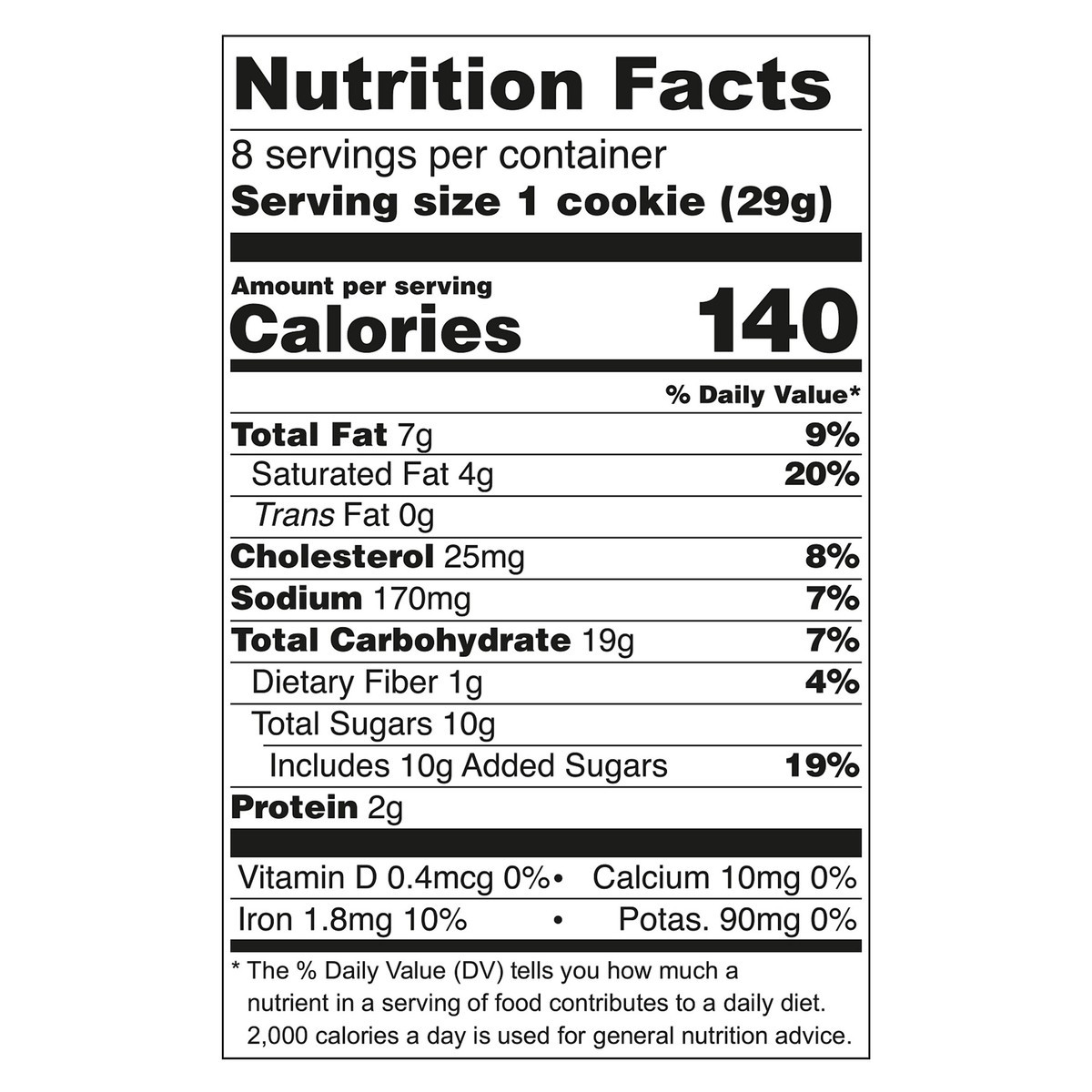 slide 3 of 14, Tate's Bake Shop Soft Baked Cookies, Double Chocolate Chip, 8 oz, 8 inoz in