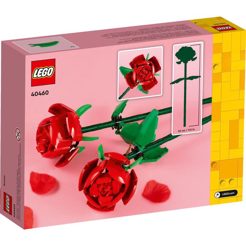 slide 3 of 3, LEGO Roses Botanical Collection Building Set 40460, 1 ct