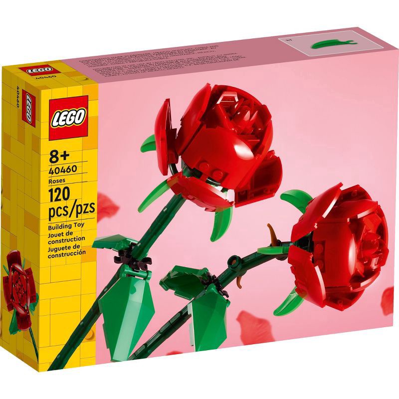 slide 1 of 3, LEGO Roses Botanical Collection Building Set 40460, 1 ct