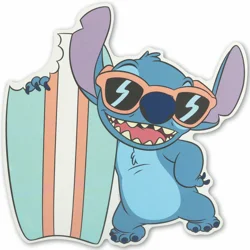 Disney Stitch Surd Board Wall Decor
