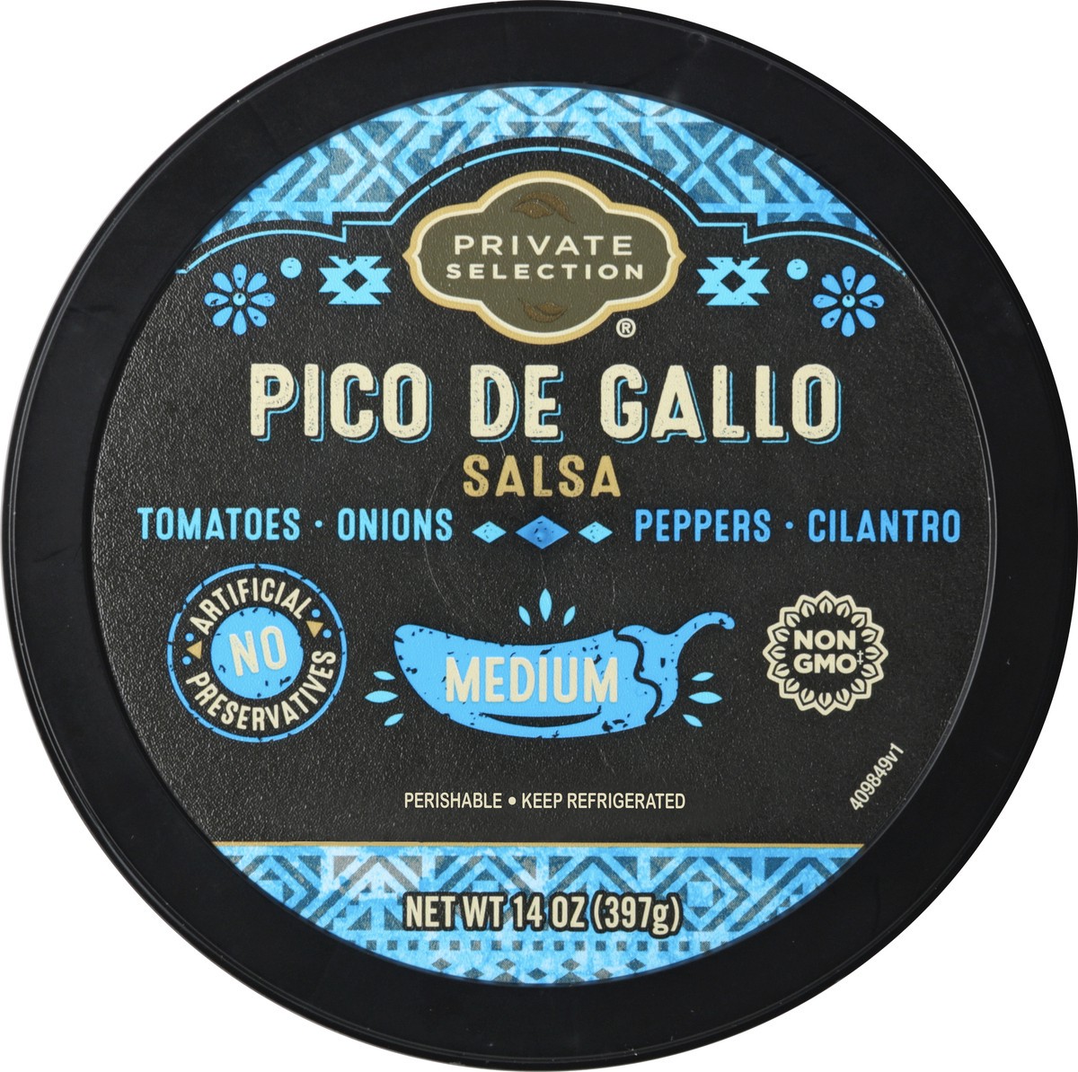 slide 8 of 10, Private Selection Medium Pico De Gallo Salsa 14 oz, 14 oz