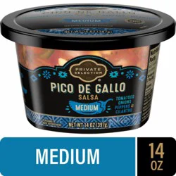 Private Selection Medium Pico De Gallo Salsa 14 oz