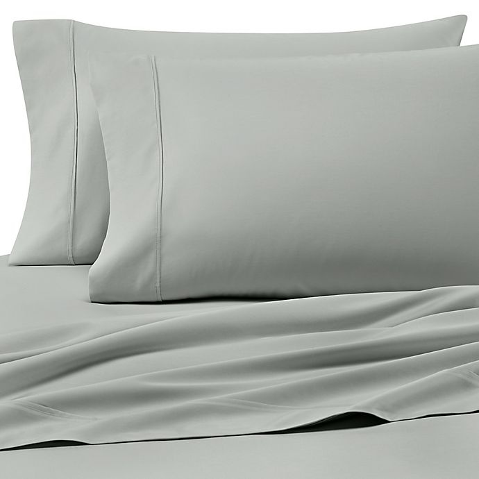 slide 1 of 1, Heartland HomeGrown 400-Thread-Count Solid Sateen King Sheet Set - Mint, 1 ct