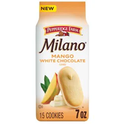 Pepperidge Farm Milano Mango White Chocolate Cookies, 7 oz Bag