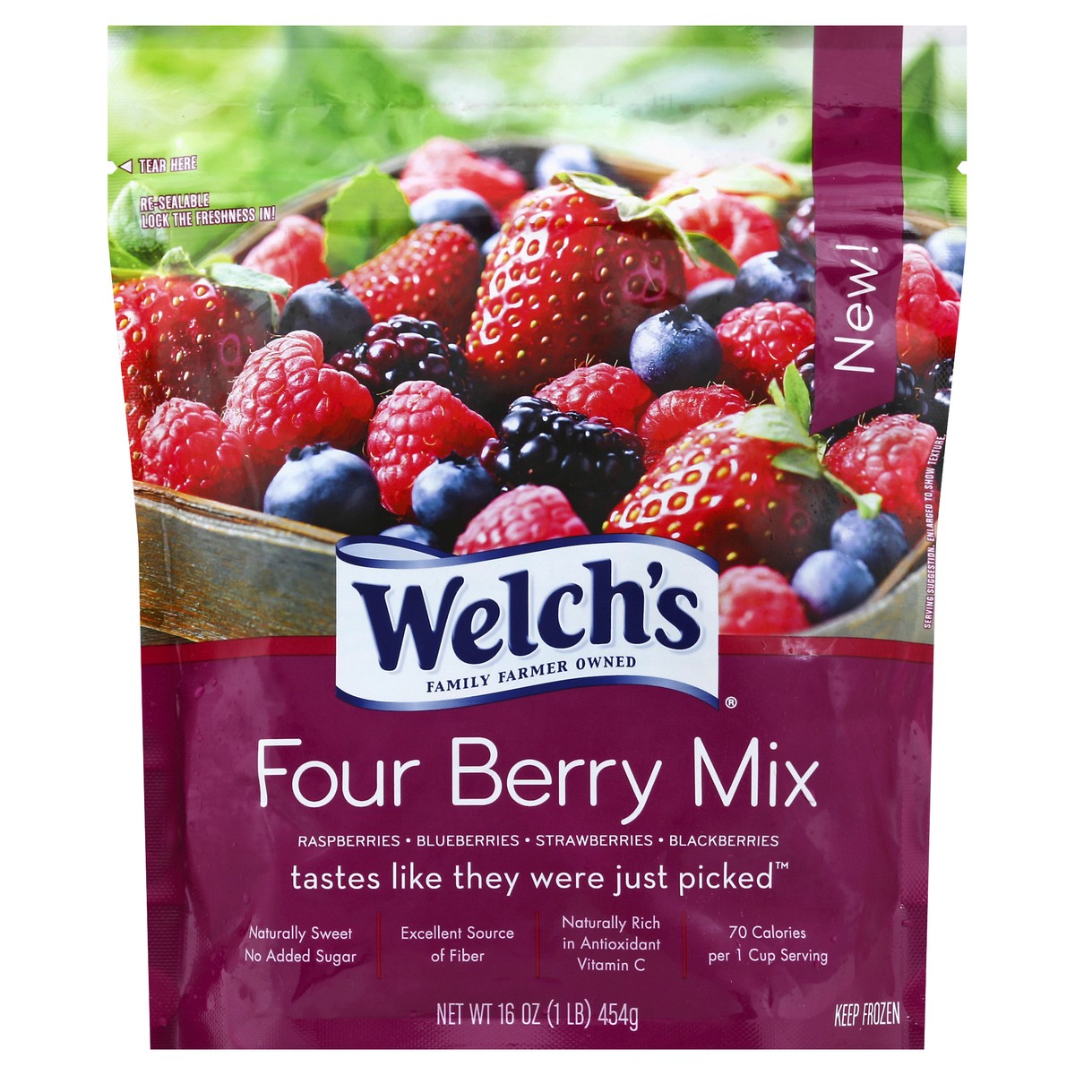 slide 4 of 4, Welch's Four Berry Mix 16 oz, 16 oz