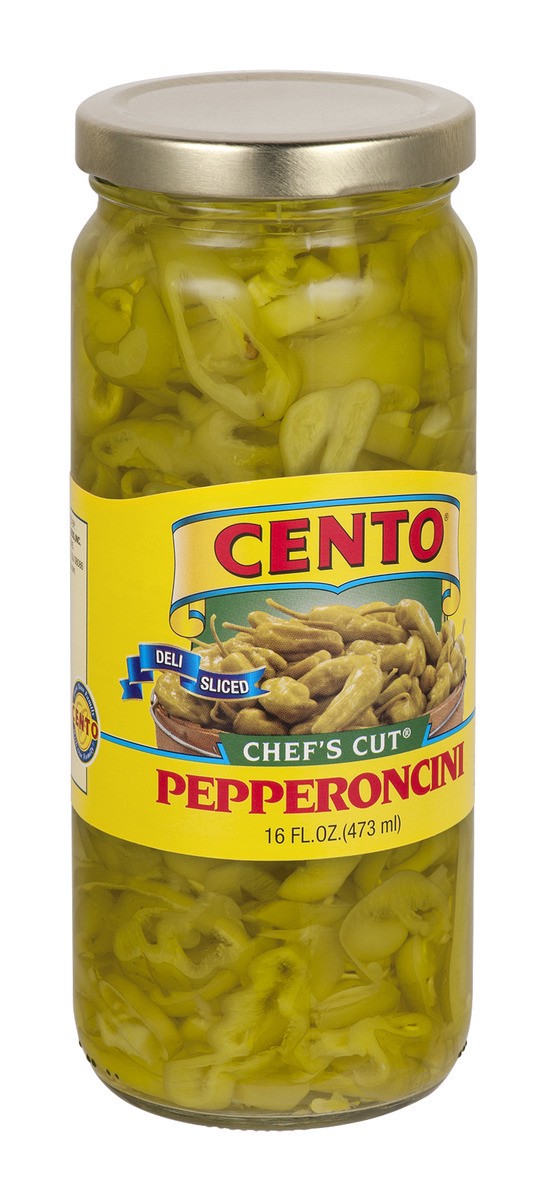 slide 2 of 9, Cento Chef's Cut Pepperoncini, 16 oz