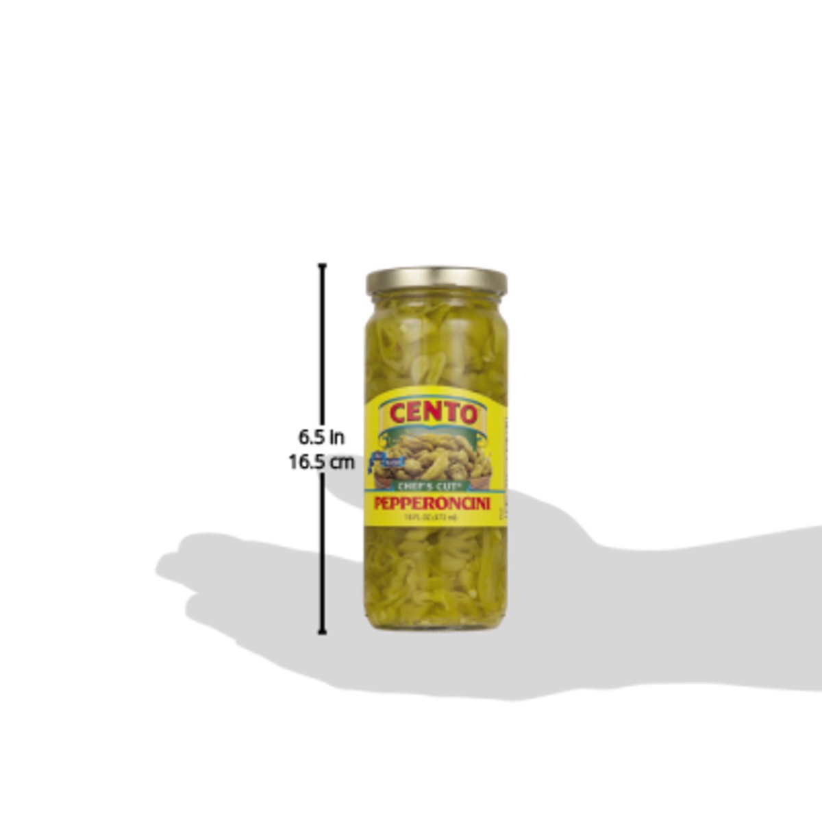 slide 3 of 9, Cento Chef's Cut Pepperoncini, 16 oz