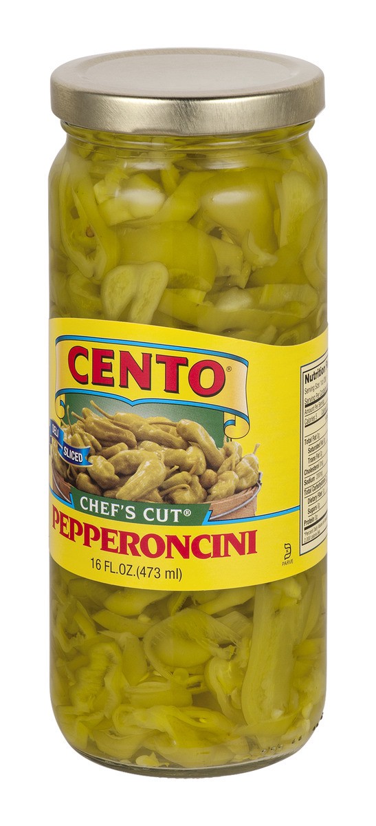 slide 4 of 9, Cento Chef's Cut Pepperoncini, 16 oz