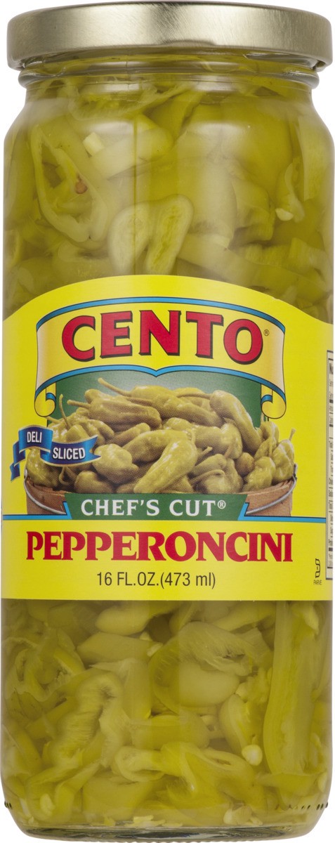 slide 8 of 9, Cento Chef's Cut Pepperoncini, 16 oz