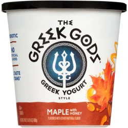 The Greek Gods Maple with Honey Greek Style Yogurt 24 oz Tub