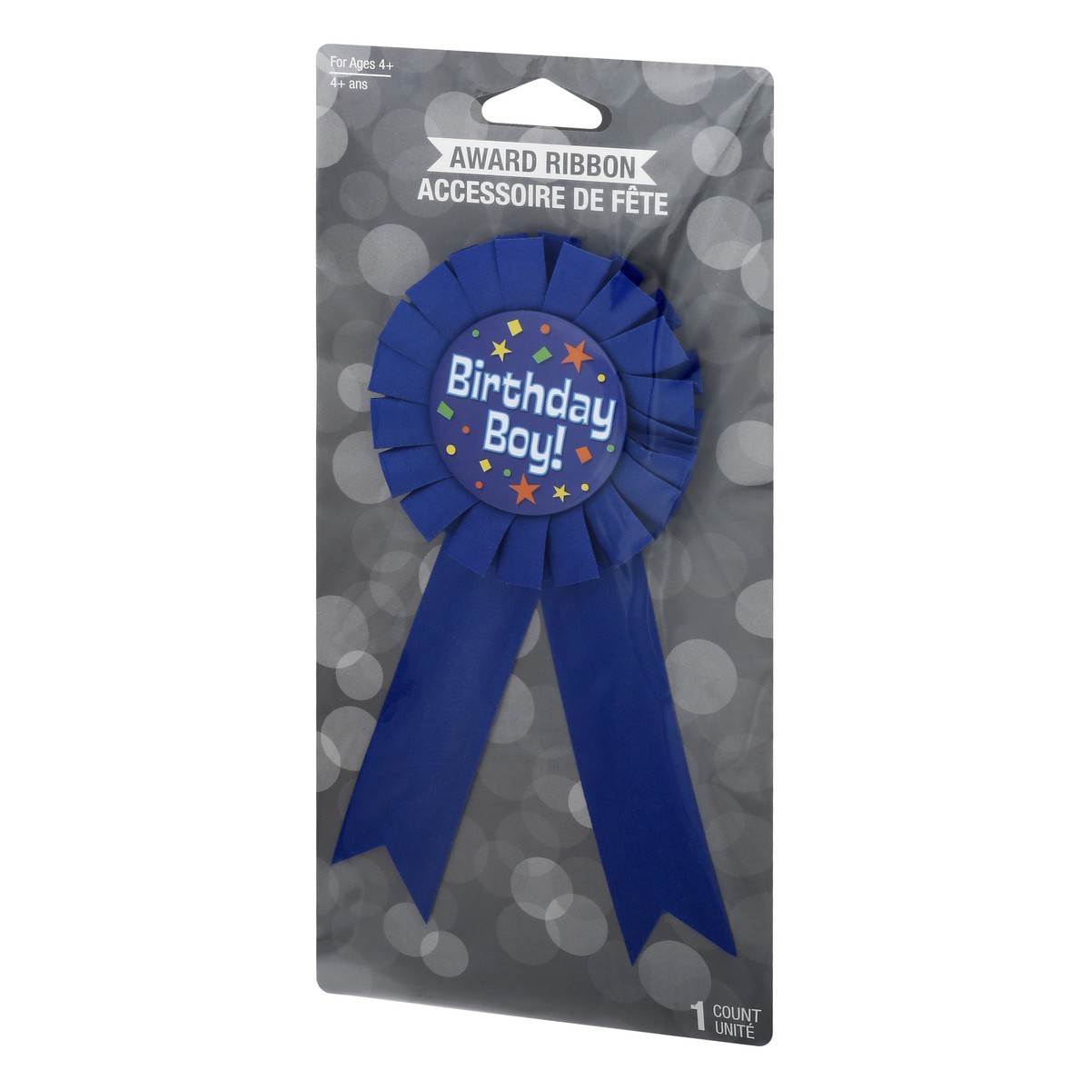 slide 5 of 9, Creative Converting Birthday Boy Award Ribbon 1 ea, 1 ct