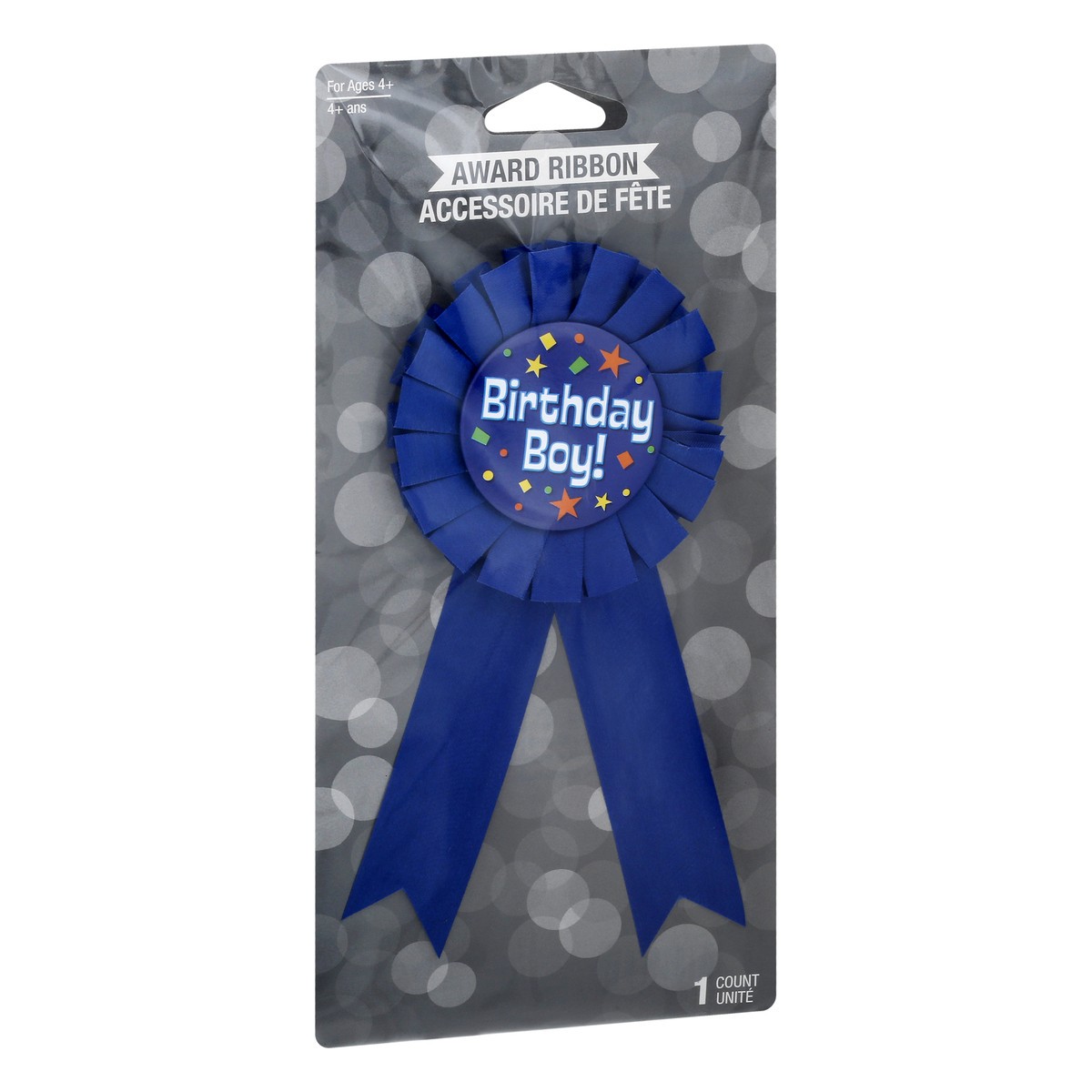 slide 2 of 9, Creative Converting Birthday Boy Award Ribbon 1 ea, 1 ct