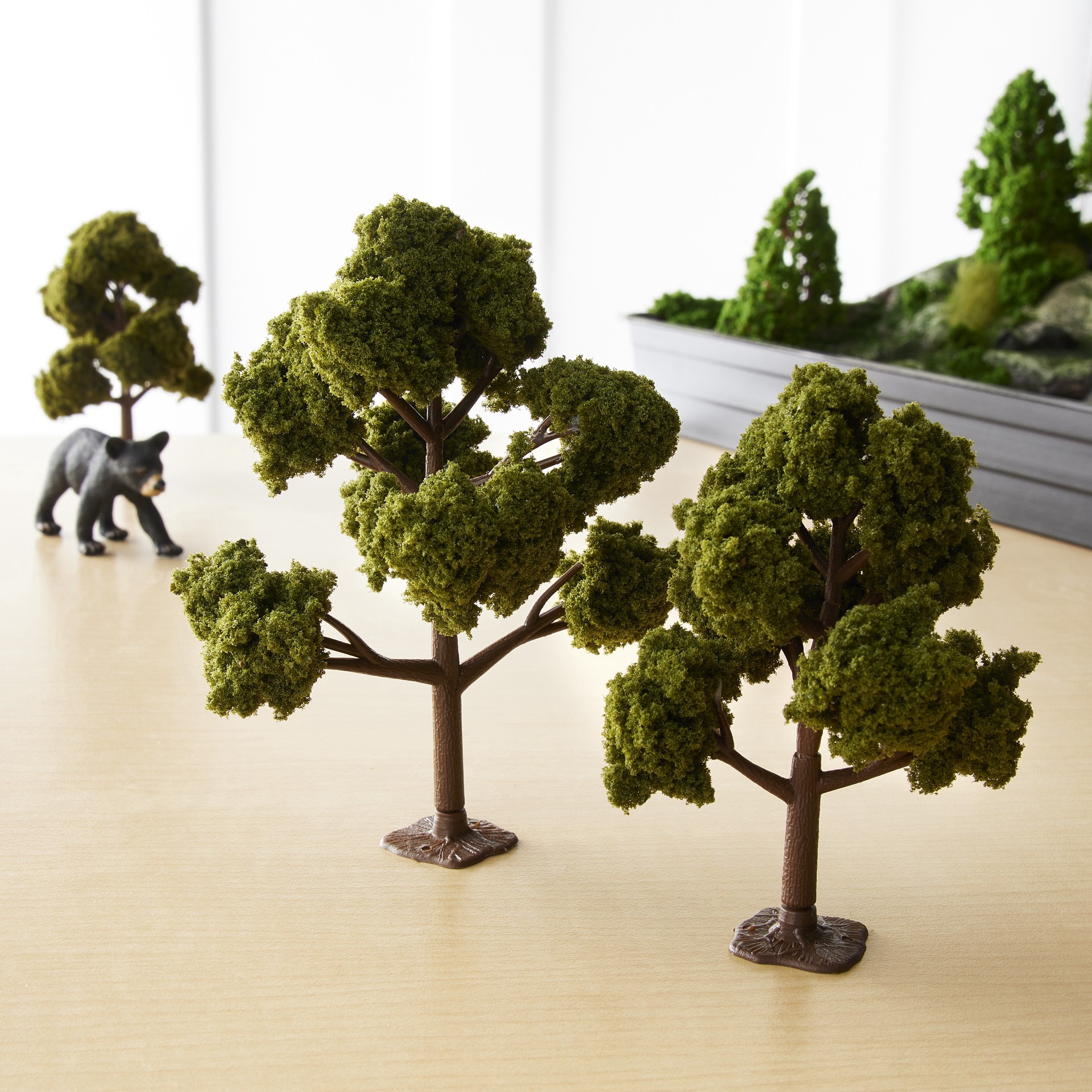 slide 3 of 6, Mini Large Trees By Make Market, 3 in - 5 in
