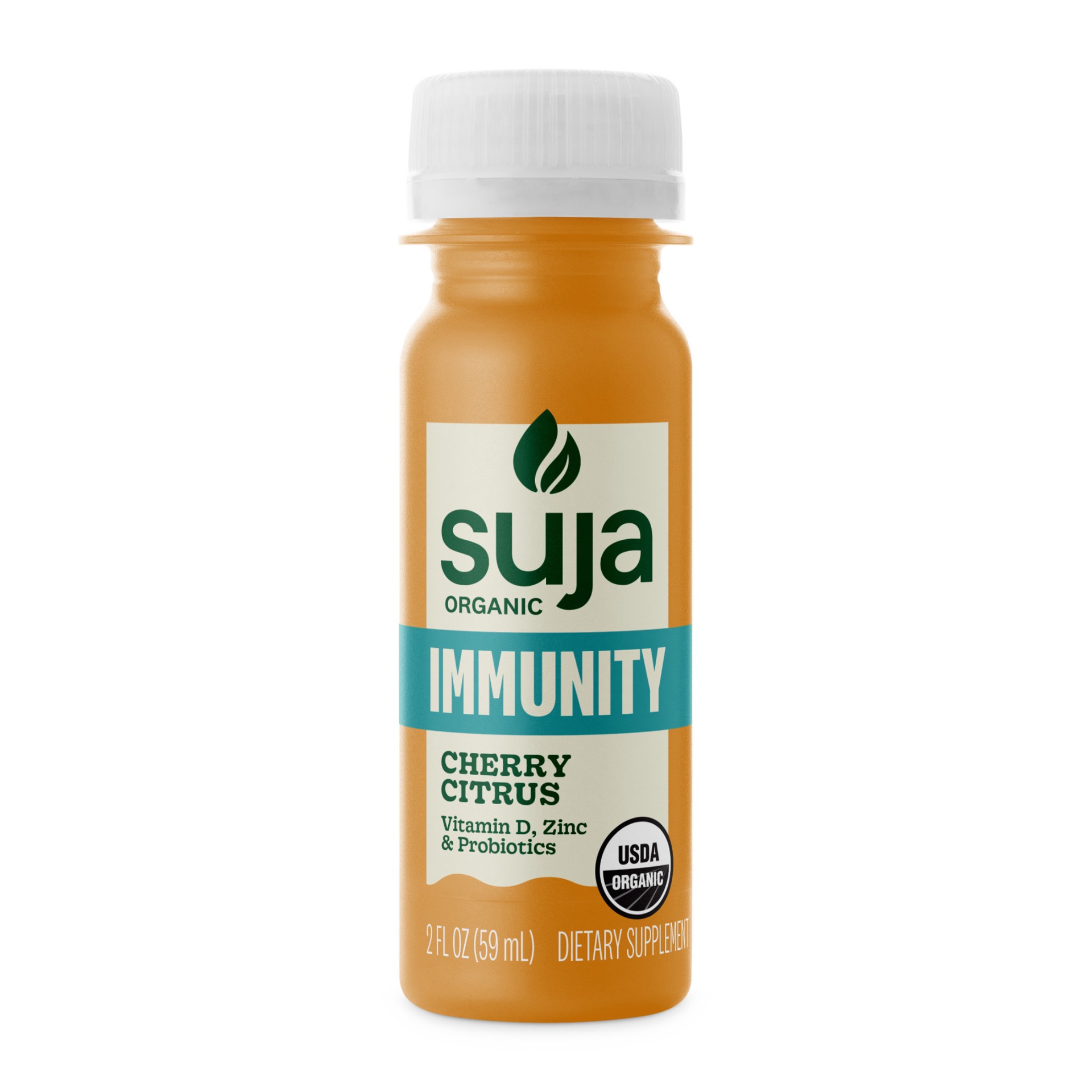 slide 1 of 11, Suja Organic Immunity Cherry Citrus Shot, 2 fl oz Bottle, 2 fl oz