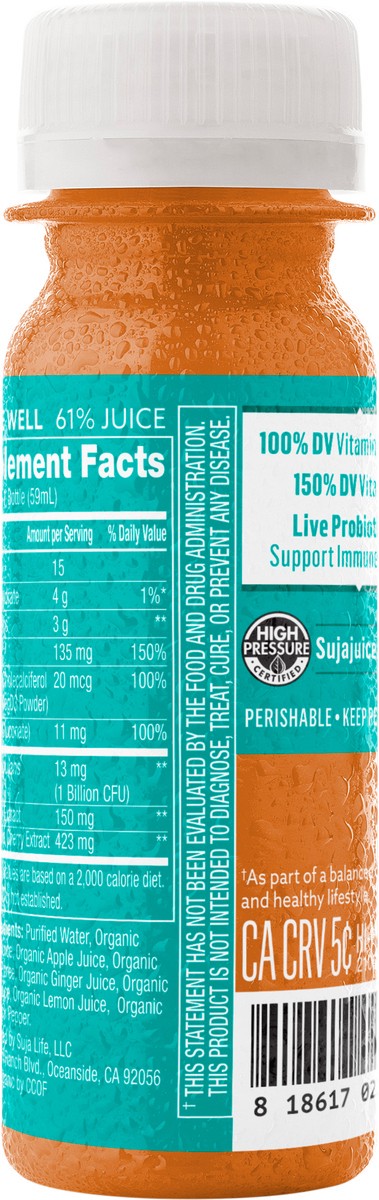 slide 3 of 11, Suja SH - Immunity Vitamin D & Zinc Tray 2oz/10pk, 2 fl oz