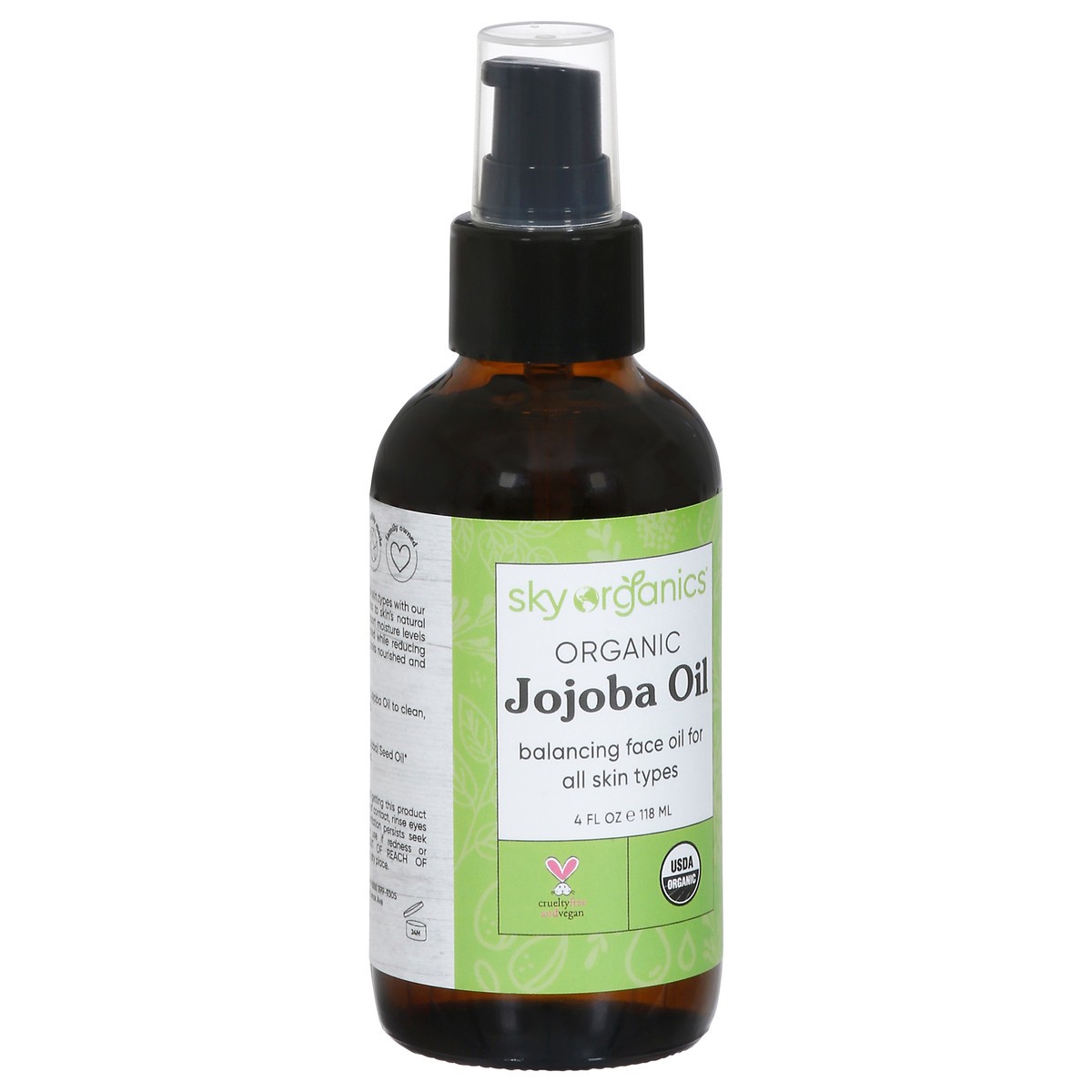 slide 7 of 10, Sky Organics Organic JoJoba Oil 4 fl oz, 4 fl oz