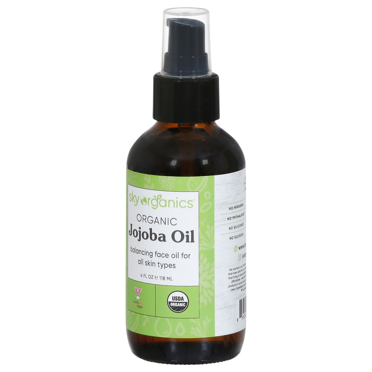 slide 9 of 10, Sky Organics Organic JoJoba Oil 4 fl oz, 4 fl oz