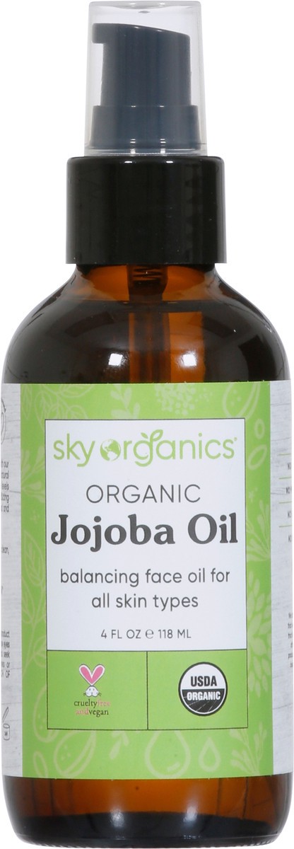 slide 3 of 10, Sky Organics Organic JoJoba Oil 4 fl oz, 4 fl oz