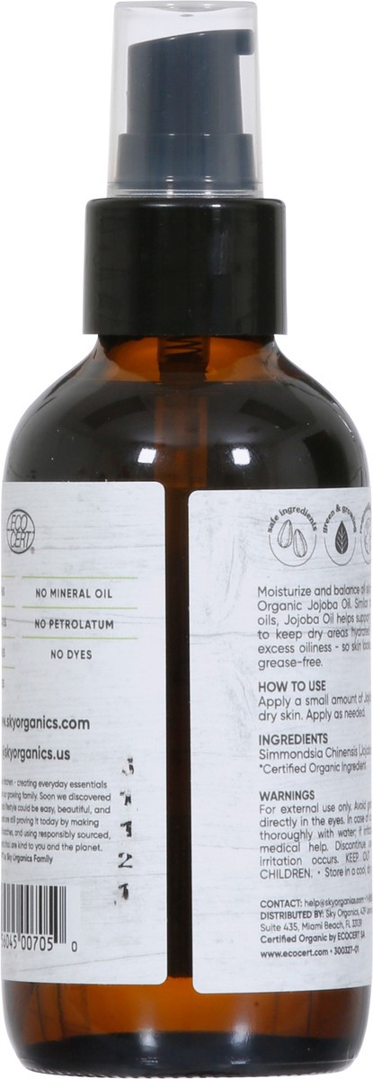 slide 2 of 10, Sky Organics Organic JoJoba Oil 4 fl oz, 4 fl oz