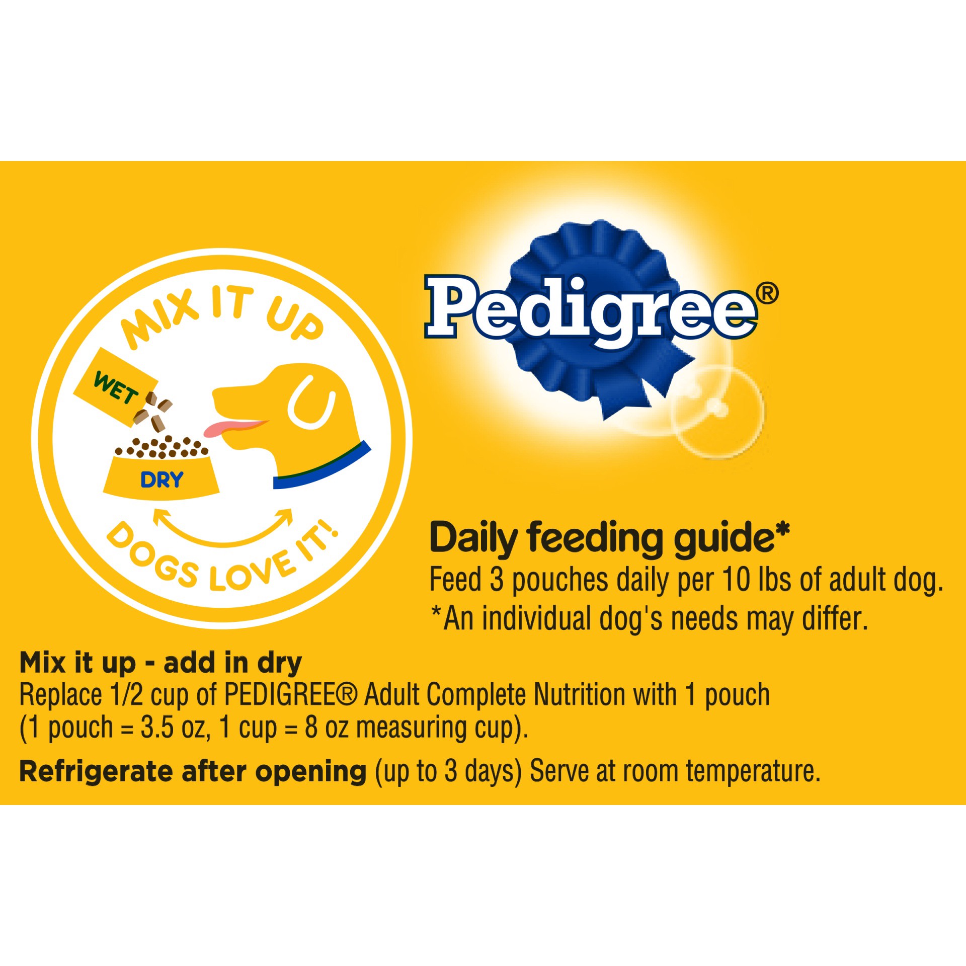 slide 8 of 9, Pedigree Choice Cuts Chicken Casserole Dog Food 3.5 oz, 3.5 oz