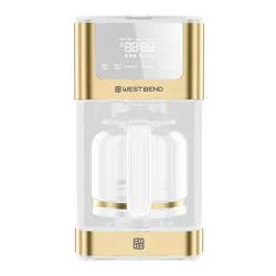 West Bend Coffee Maker - White