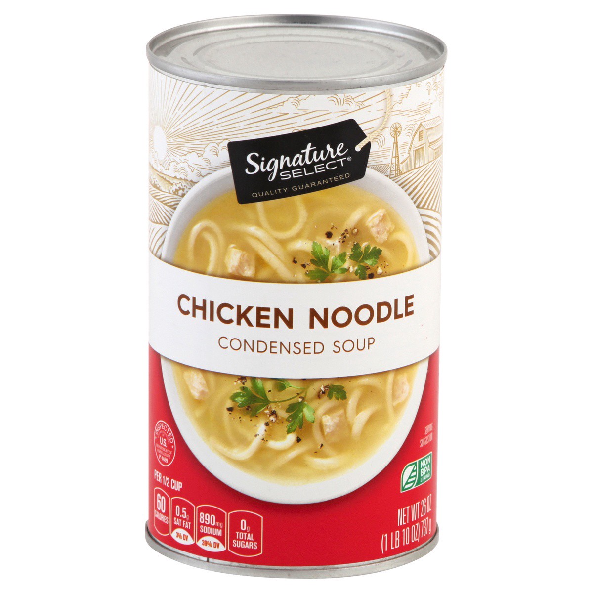 slide 1 of 7, Signature Kitchens Soup Condensed Chicken Noodle, 