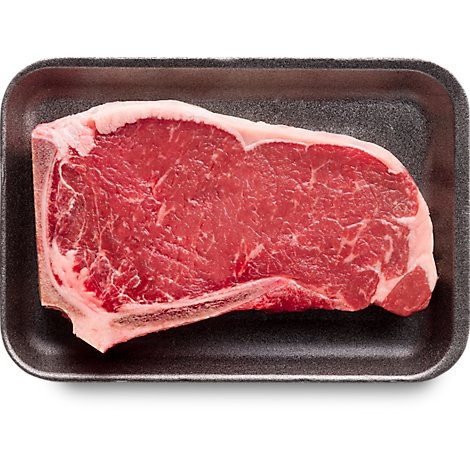 slide 1 of 1, Mitica Beef Top Loin New York Strip Steak Bone In Value Pack - 3.75 Lb, per lb