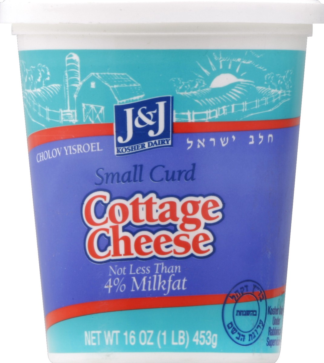 slide 3 of 3, J&J Small Curd Cottage Cheese - 16 oz, 16 oz