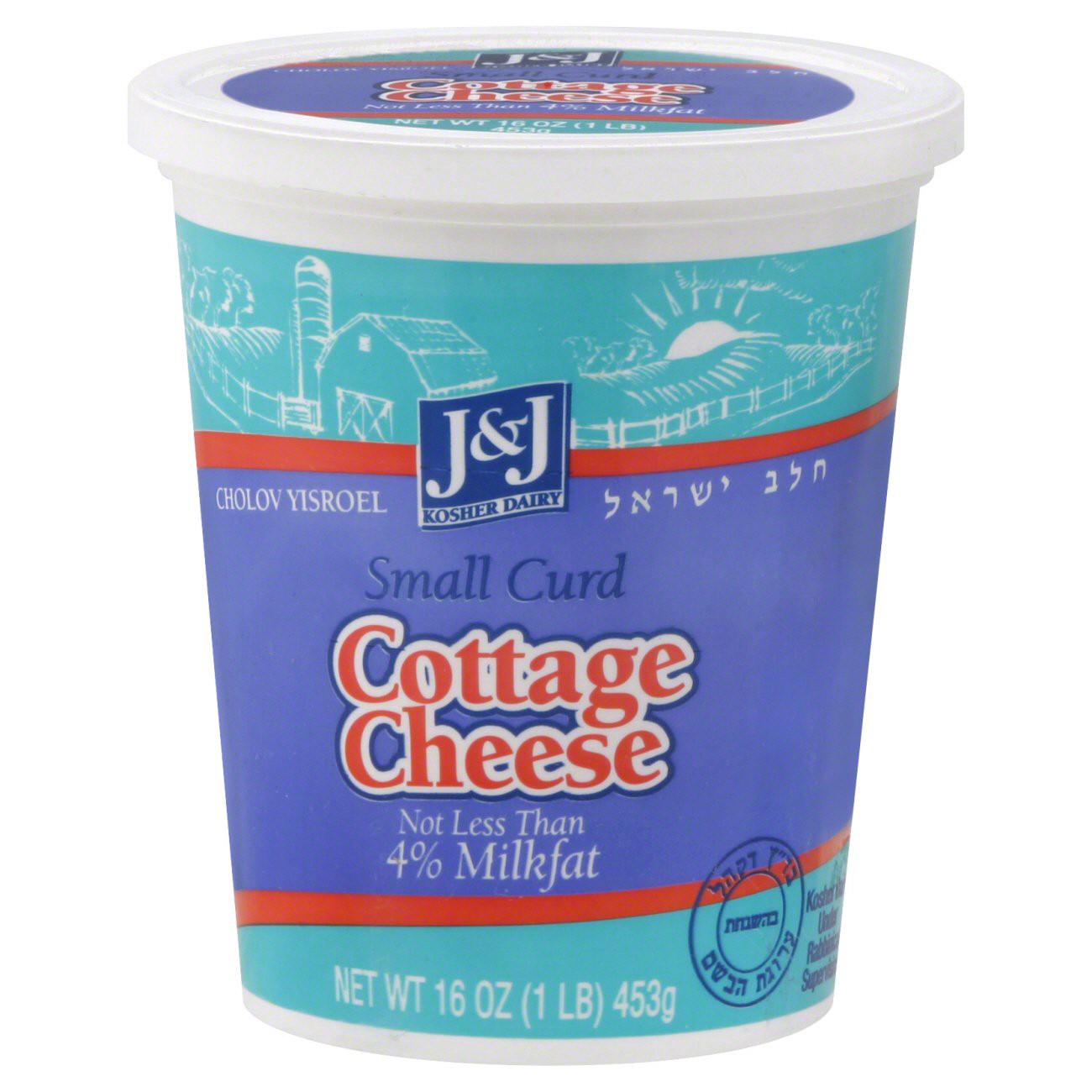 slide 1 of 3, J&J Small Curd Cottage Cheese - 16 oz, 16 oz