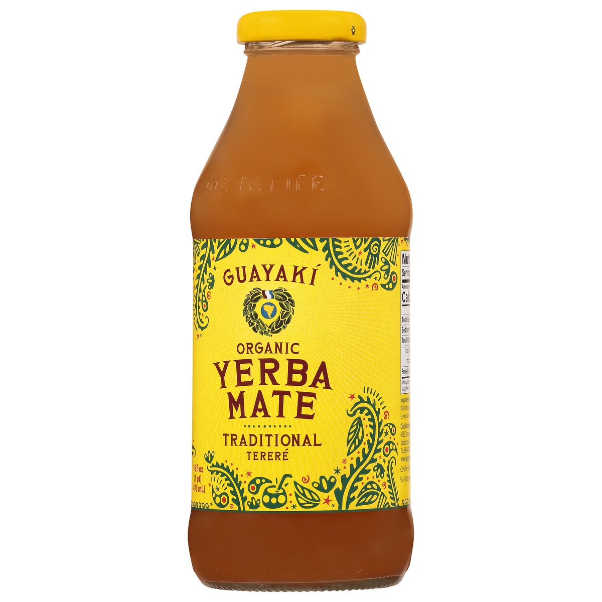 slide 7 of 9, Guayaki Yerba Mate Traditional Terere- 16 fl oz, 16 fl oz