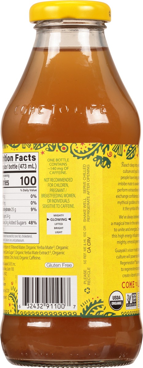 slide 3 of 9, Guayaki Yerba Mate Traditional Terere- 16 fl oz, 16 fl oz