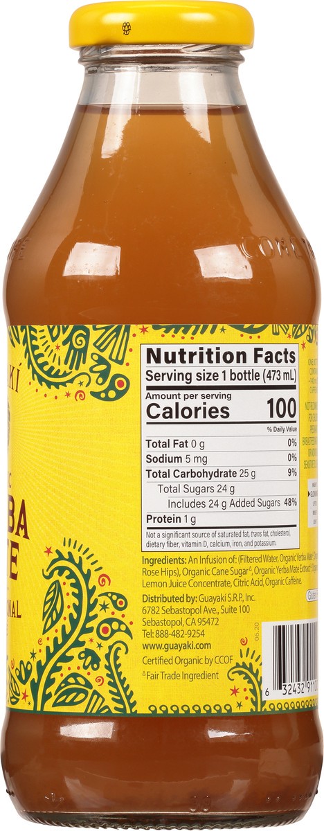 slide 9 of 9, Guayaki Yerba Mate Traditional Terere- 16 fl oz, 16 fl oz