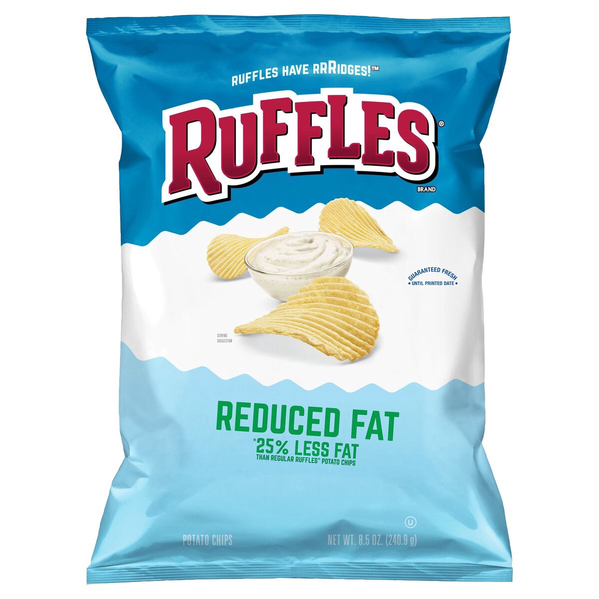 slide 2 of 7, Ruffles Potato Chips, 8.5 oz