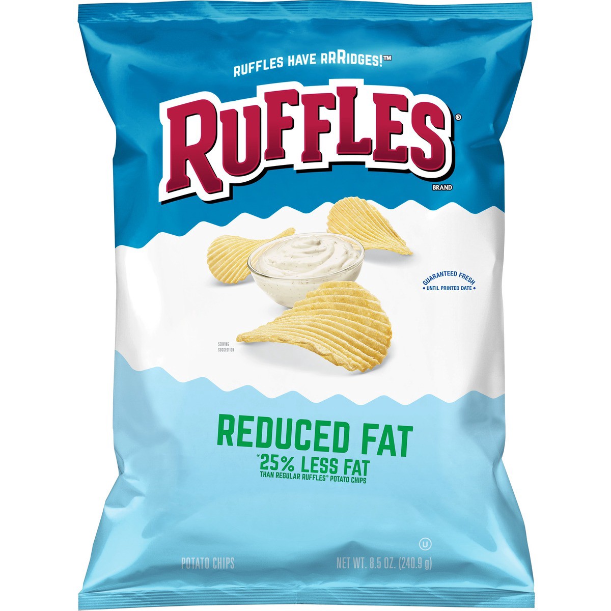 slide 5 of 7, Ruffles Potato Chips, 8.5 oz