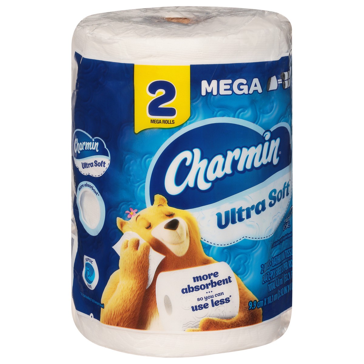slide 2 of 9, Charmin Ultra Soft 2-Ply Mega Rolls Bathroom Tissue 2 ea, 2 ct