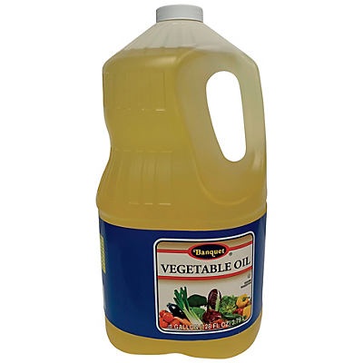 slide 1 of 1, Banquet Vegetable Oil, 128 oz