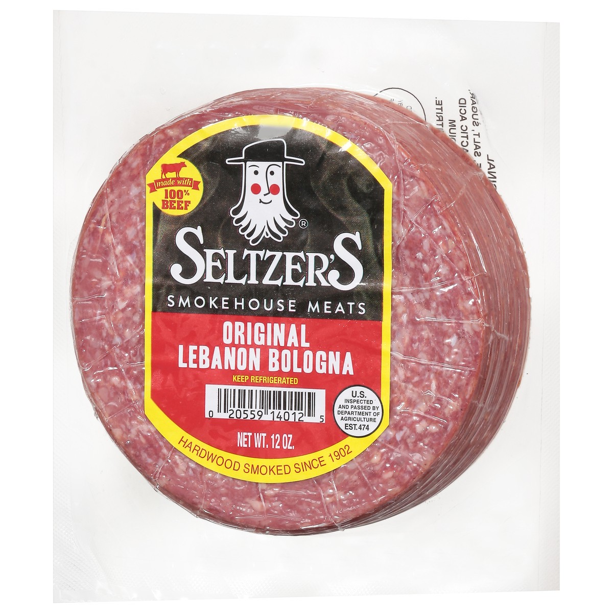 slide 9 of 13, Seltzer's Lebanon Original Bologna 12 oz, 12 oz