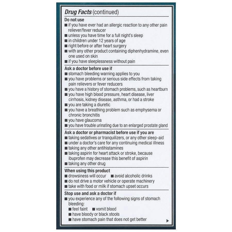 slide 3 of 5, Walgreens Pm Ibuprofen 200Mg Pain Reliever Caplets, 120 ct