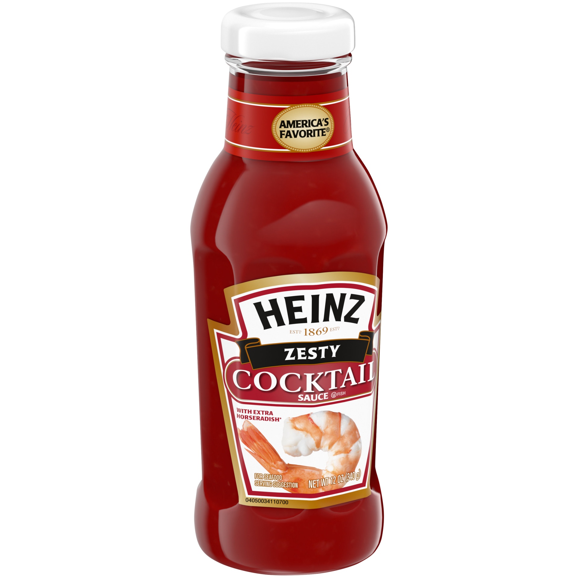slide 3 of 7, Heinz Zesty Cocktail Sauce Bottle, 12 oz
