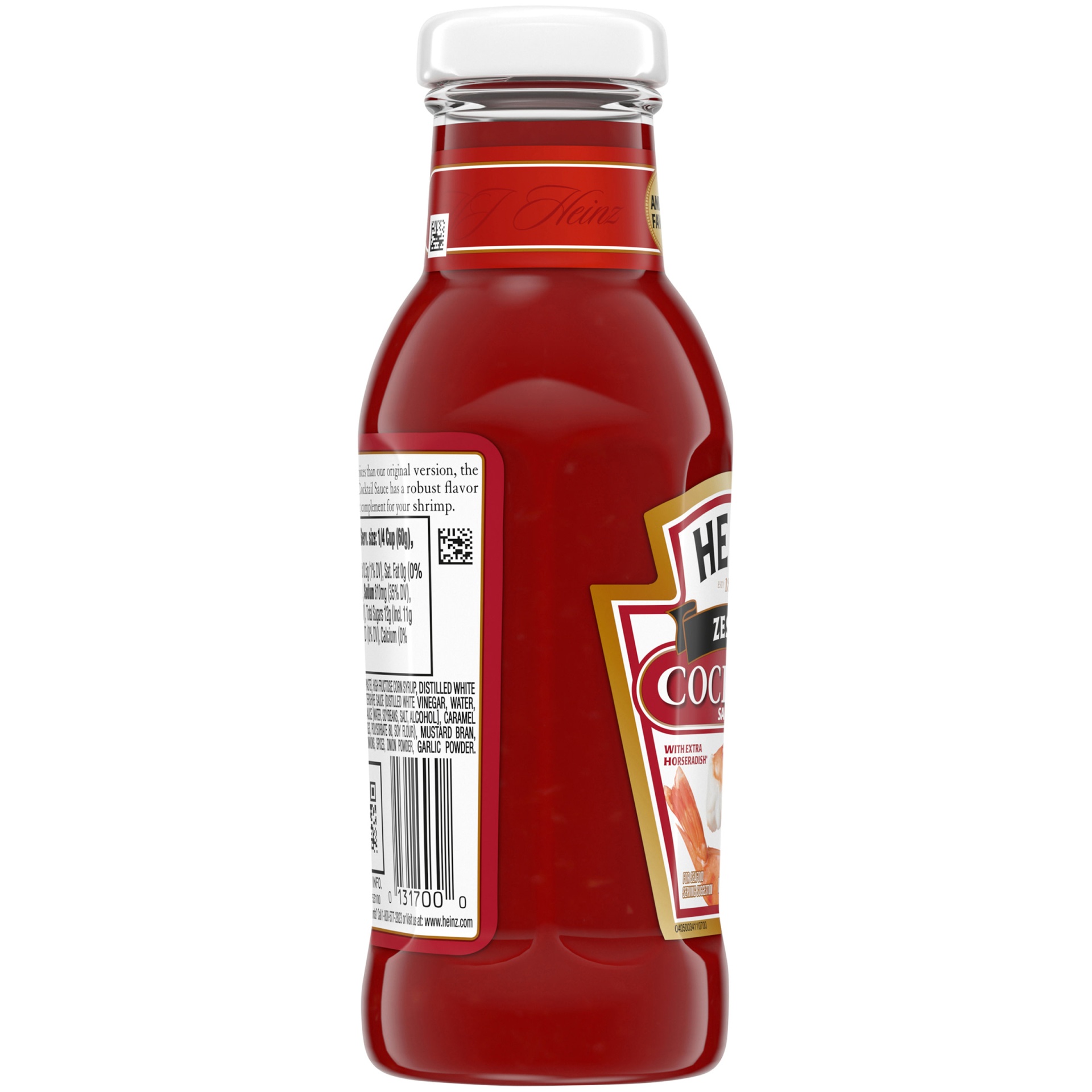 slide 6 of 7, Heinz Zesty Cocktail Sauce Bottle, 12 oz