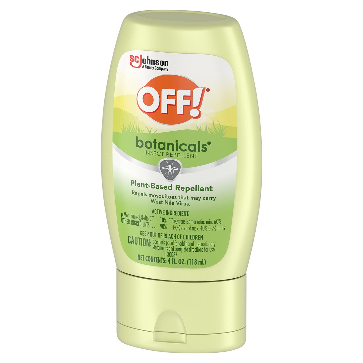 slide 3 of 5, OFF! Botanicals Insect Repellent Lotion with Plant-based Active Ingredient, 4 oz, 4 oz