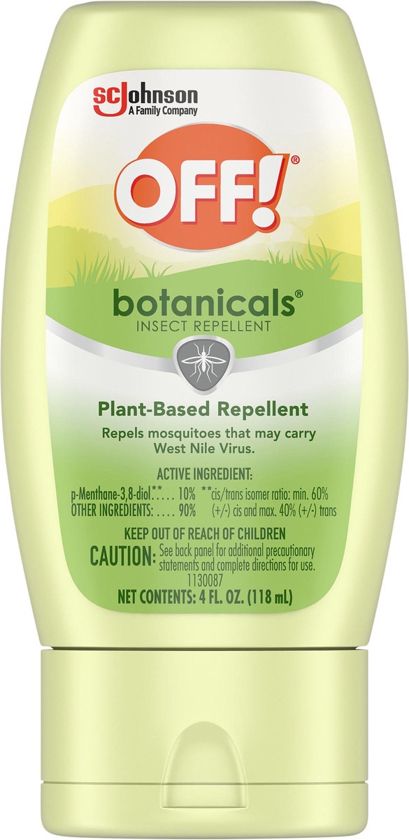 slide 5 of 5, OFF! Botanicals Insect Repellent Lotion with Plant-based Active Ingredient, 4 oz, 4 oz